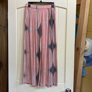 Umgee elastic waist pull-on summer pants